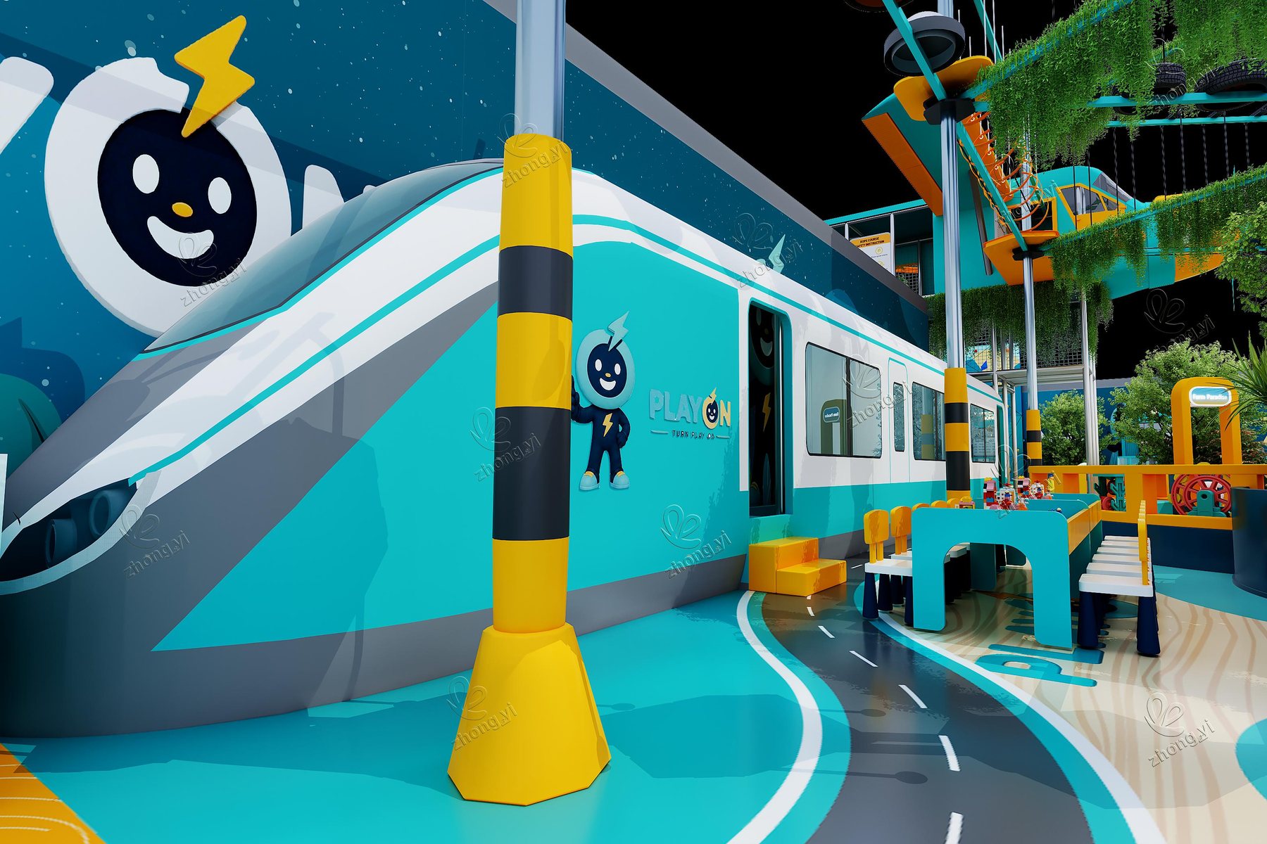 PlayOn — تصميم المدخل